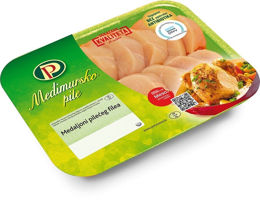 Pileći odresci od filea, medaljoni ili marinirani file 400 g Perutnina Ptuj - Akcija u trgovini Spar