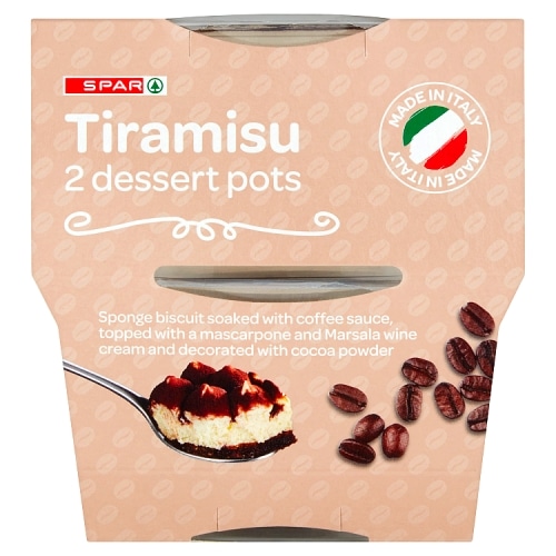 Despar Tiramisu 2 x 90 g Akcija u trgovini Spar