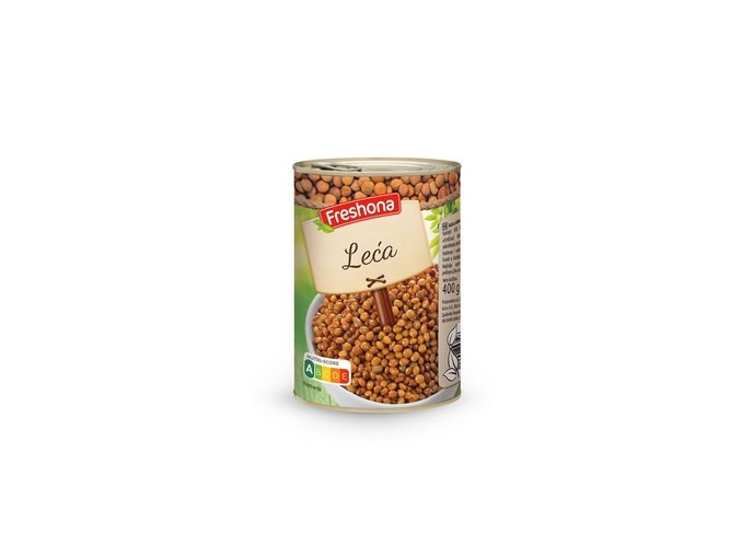 FRESHONA Leća 260 g (ocijeđene mase) - Akcija u trgovini Lidl