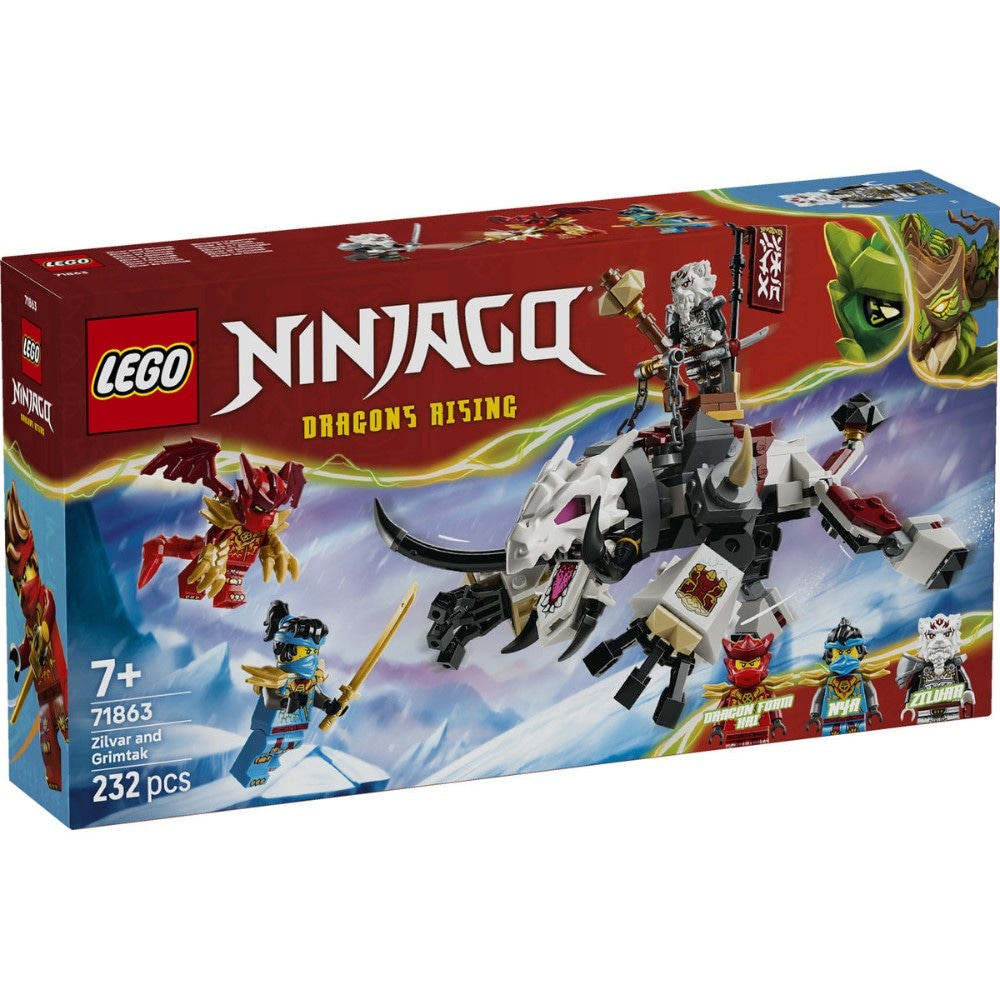 LEGO Zilvar i Zmajska Zvijer Grimtak Akcija u trgovini Mueller