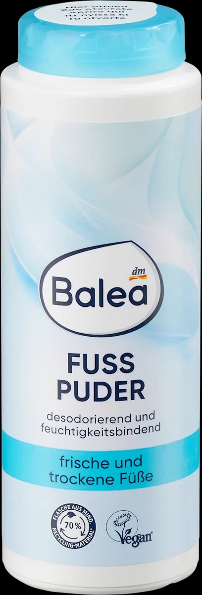 Balea puder za stopala 100 g - Akcija u trgovini Dm