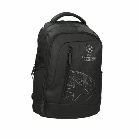 Round UEFA Champions League školski ruksak crni Akcija u trgovini Interspar