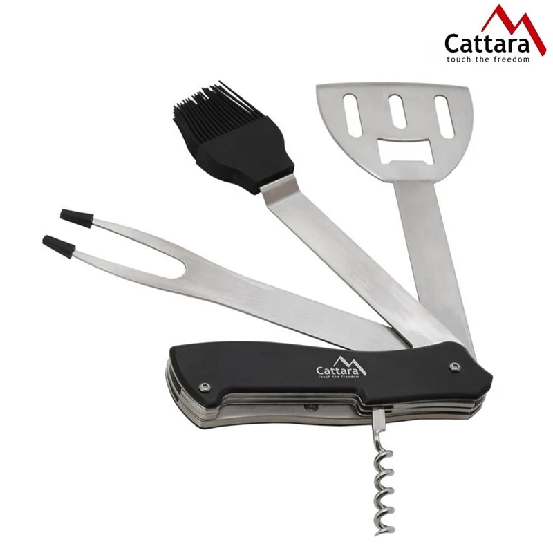 Višenamjenski pribor za roštilj 5 u 1 1 set Cattara - Akcija u trgovini Interspar