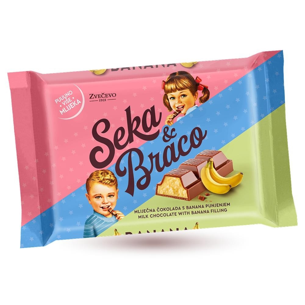 Čokolada Braco, Seka 100g Zvečevo Akcija u trgovini Vrutak