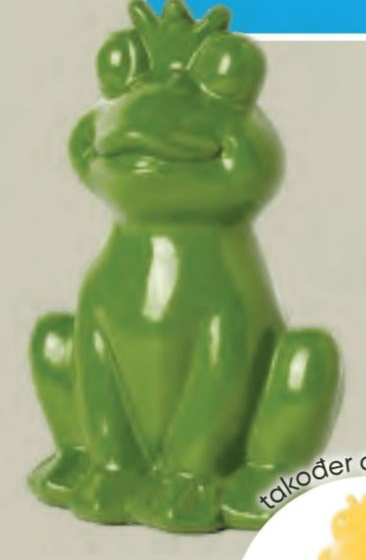 Vrtni ukras žaba - Akcija u trgovini Pepco