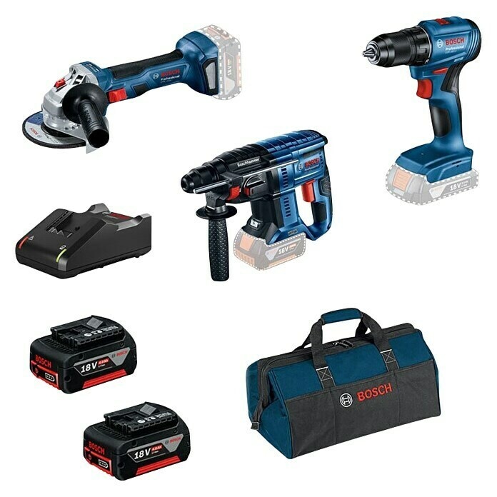 Set aku alata Bosch AMPShare 7-dijelni set - Akcija u trgovini Bauhaus