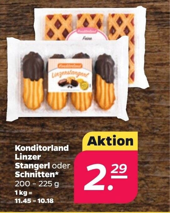 Linzer štapići 200 g Konditorland - Akcija u trgovini Plodine