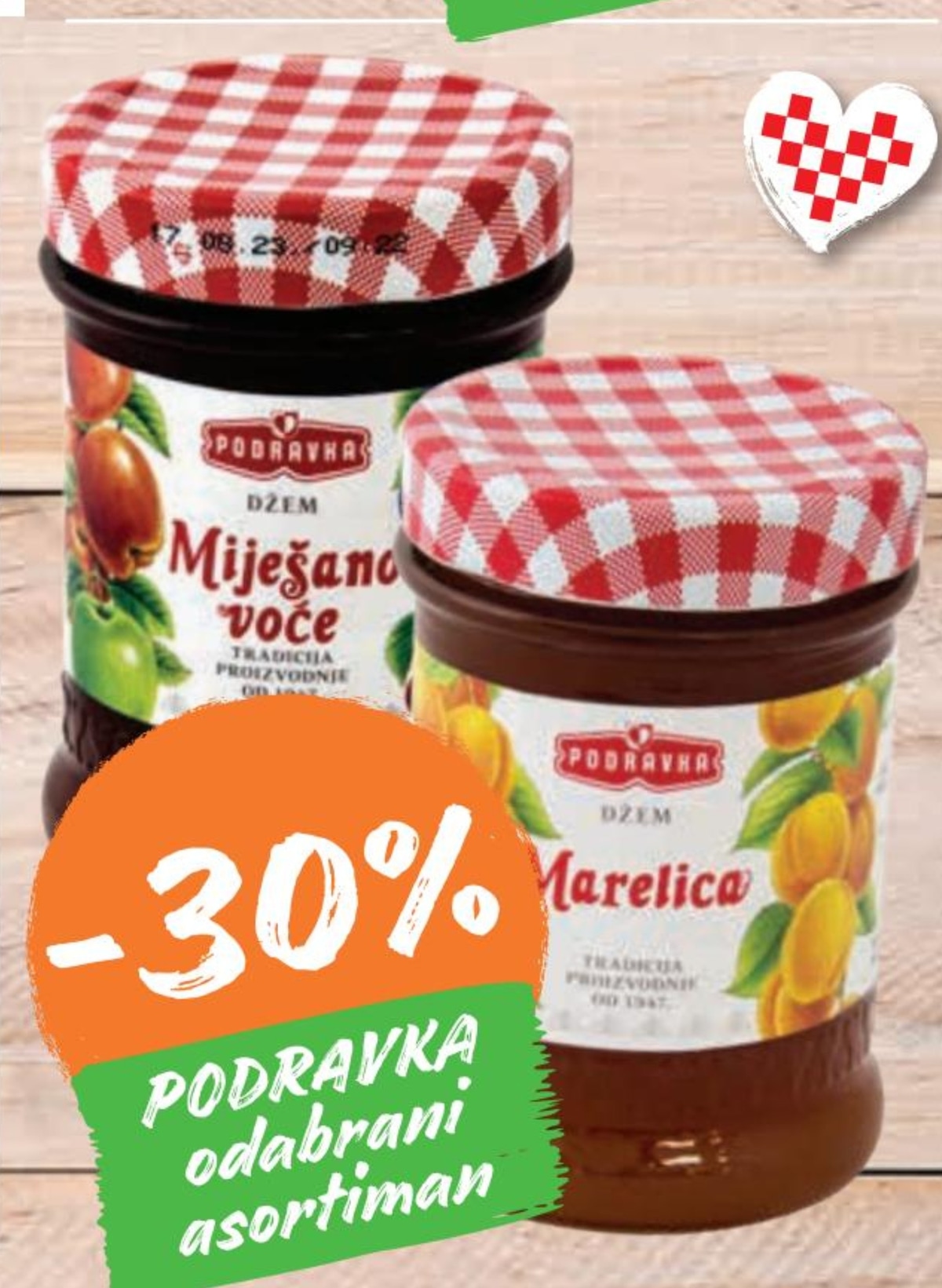 Podravka odabrani asortiman - Akcija u trgovini Studenac