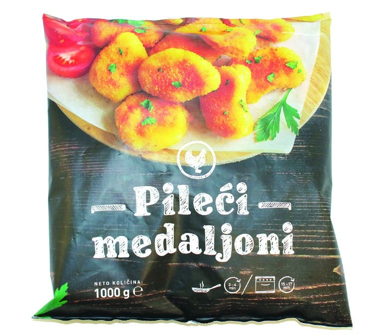 Panirani pileći medaljoni 1 kg - Akcija u trgovini Boso