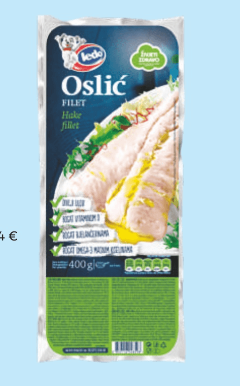 Ledo Filet oslića 400 g - Akcija u trgovini Tommy