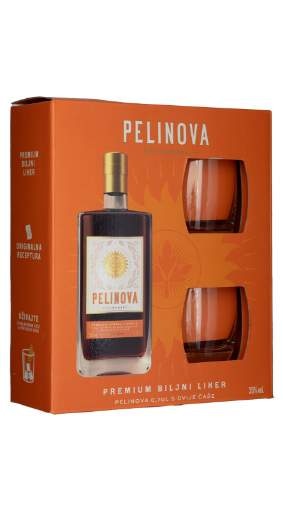 Pelinova Pelinkovac 0,7 l + 2 čaše - Akcija u trgovini Plodine