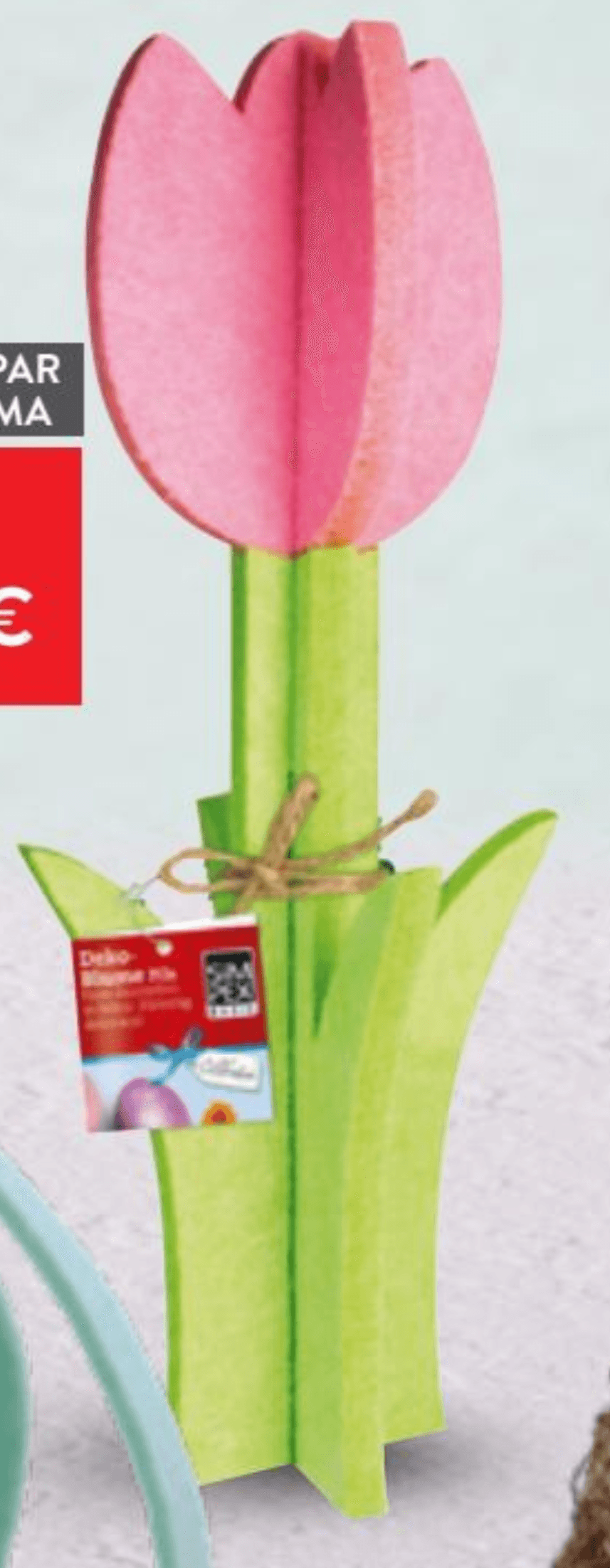 Cvijet od filca 1 kom - Akcija u trgovini Spar