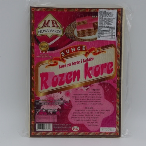 Kore Sunce Rozen 450 g MB Nova Varoš - Akcija u trgovini Boso