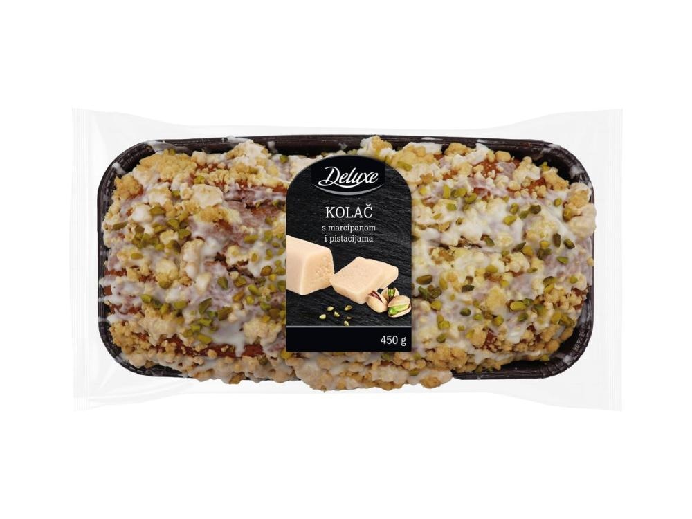 Premium kolač s marcipanom i pistacijama Deluxe 450 g - Akcija u trgovini Lidl