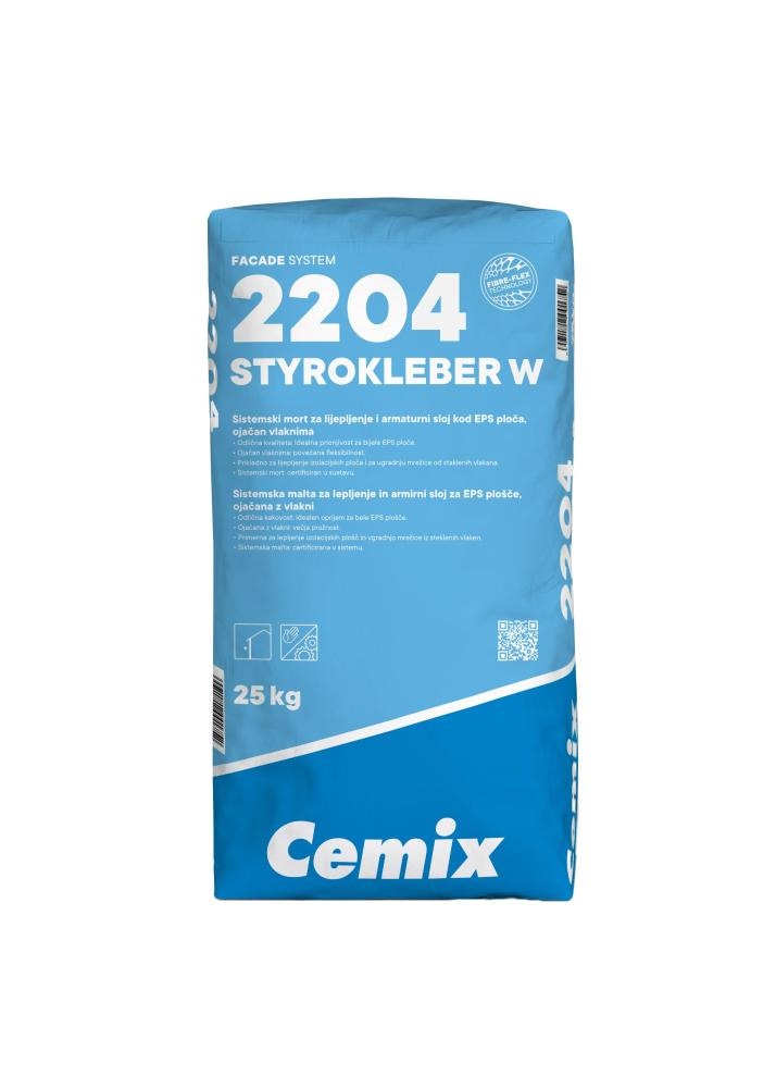 Fasadno ljepilo Cemix 2204 Styrokleber W 25 kg - Akcija u trgovini Pevex
