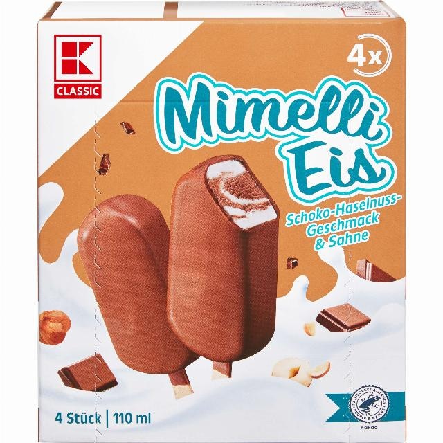 Sladoled na štapiću Mimelli monte 4x110 ml Classic - Akcija u trgovini Kaufland