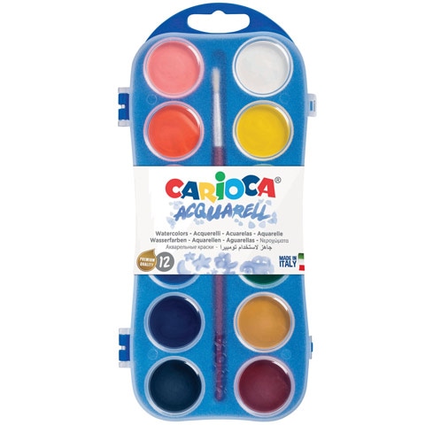 Carioca vodene boje 12 boja Akcija u trgovini Plodine