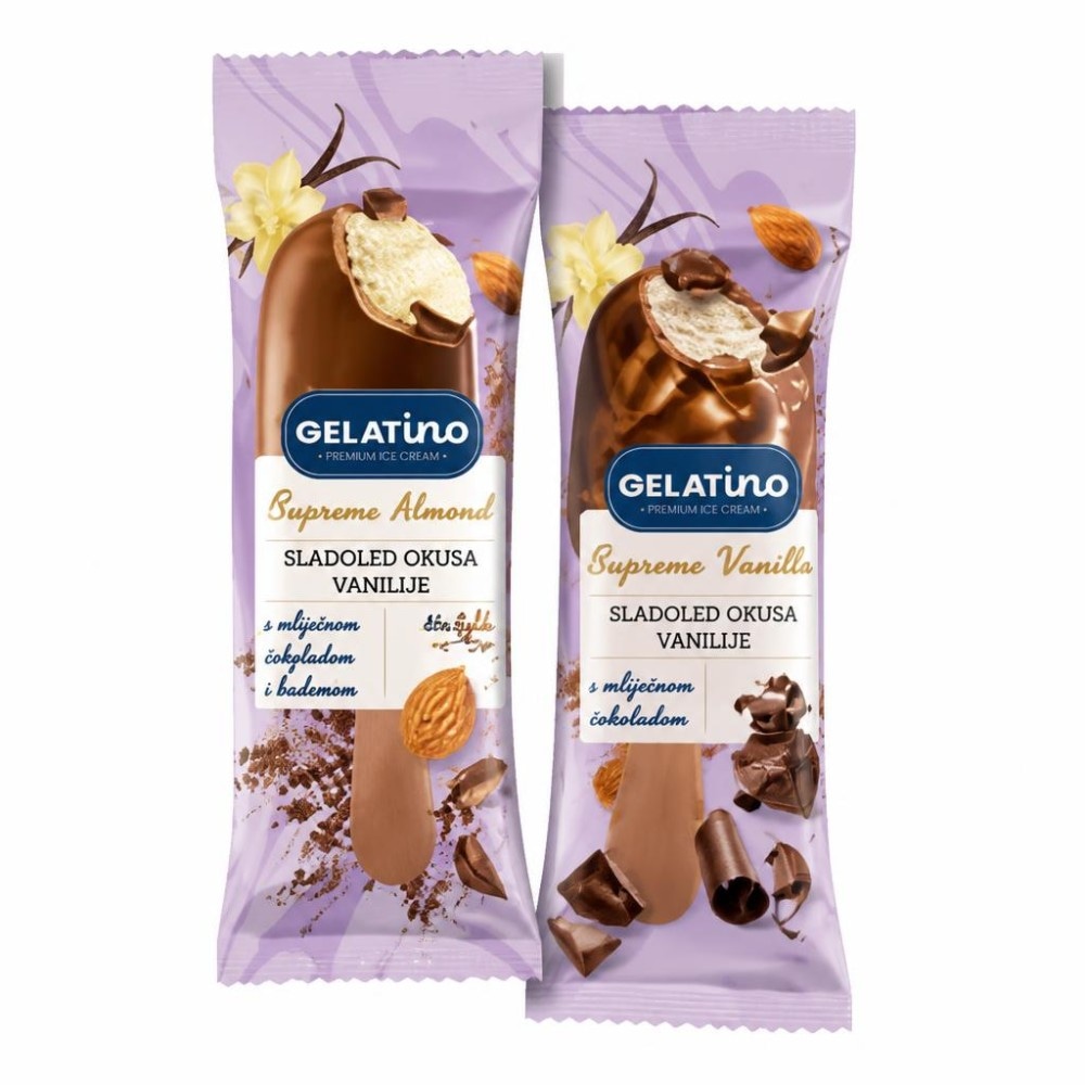 Gelatino sladoled štapić 100 - 120 ml Akcija u trgovini Plodine