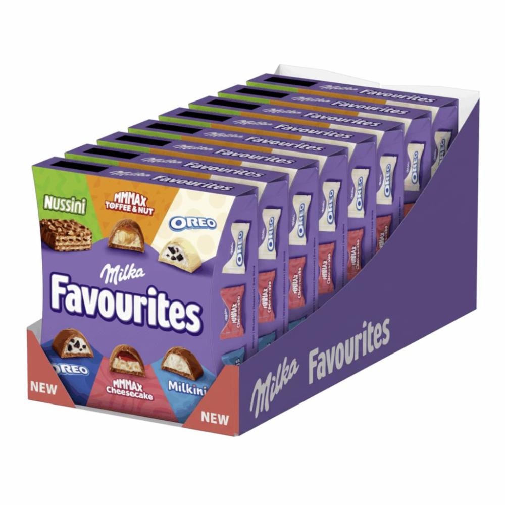 Milka Favourites 141 g Akcija u trgovini Žabac