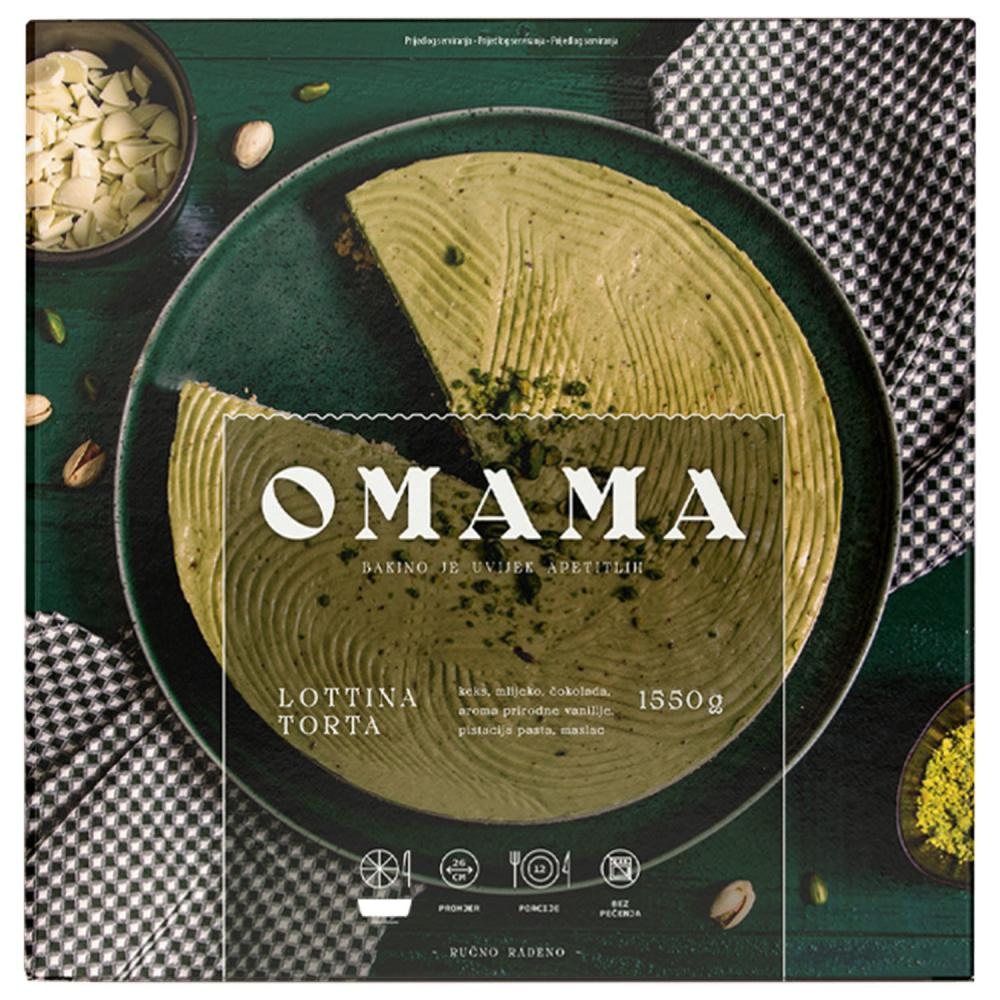 Odabrane Omama torte - Akcija u trgovini Konzum