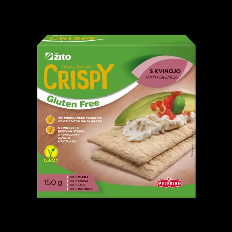 Žito Crispy Kreker bez glutena 150 g - Akcija u trgovini Ribola