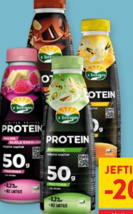 Vindija Mliječni napitak Protein 0,5 L - Akcija u trgovini Spar