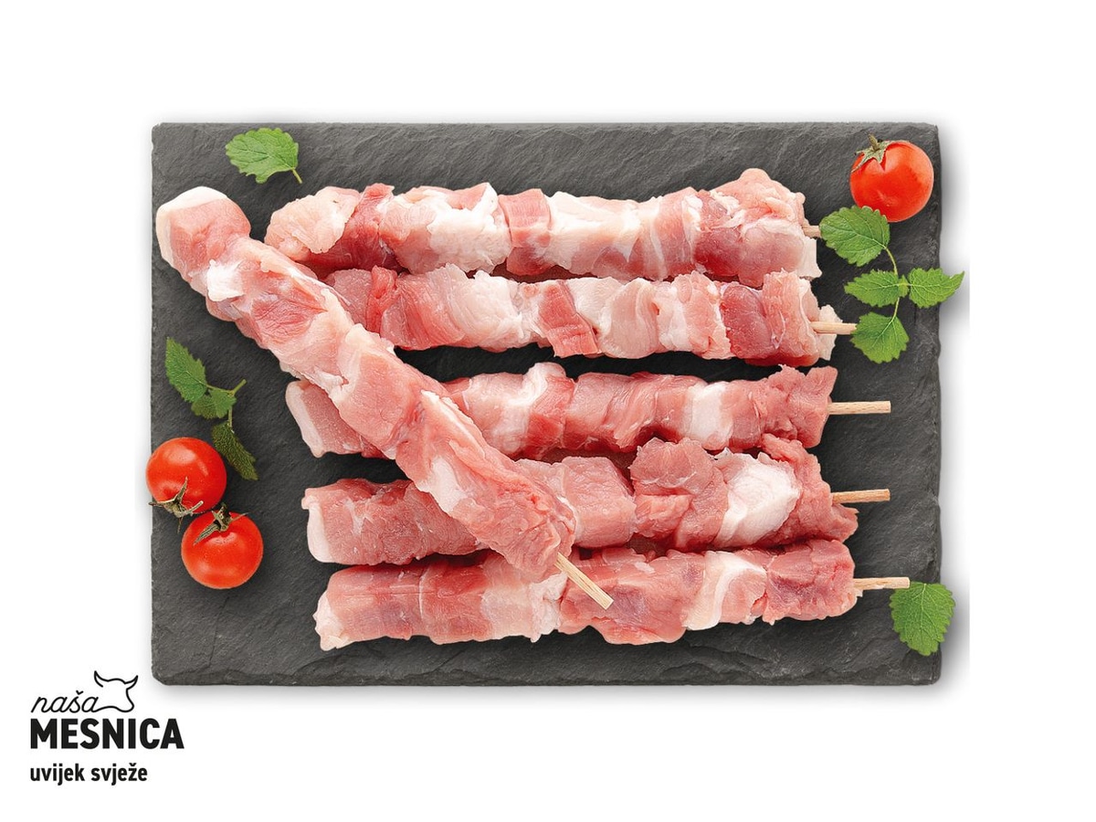 Svježi ražnjići od carskog mesa 530 g - Akcija u trgovini Lidl