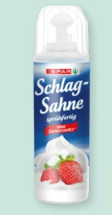 Šlag u spreju 250 ml Spar - Akcija u trgovini Spar