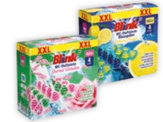 Blink osvježivač WC školjke 4 kom - Akcija u trgovini Mueller