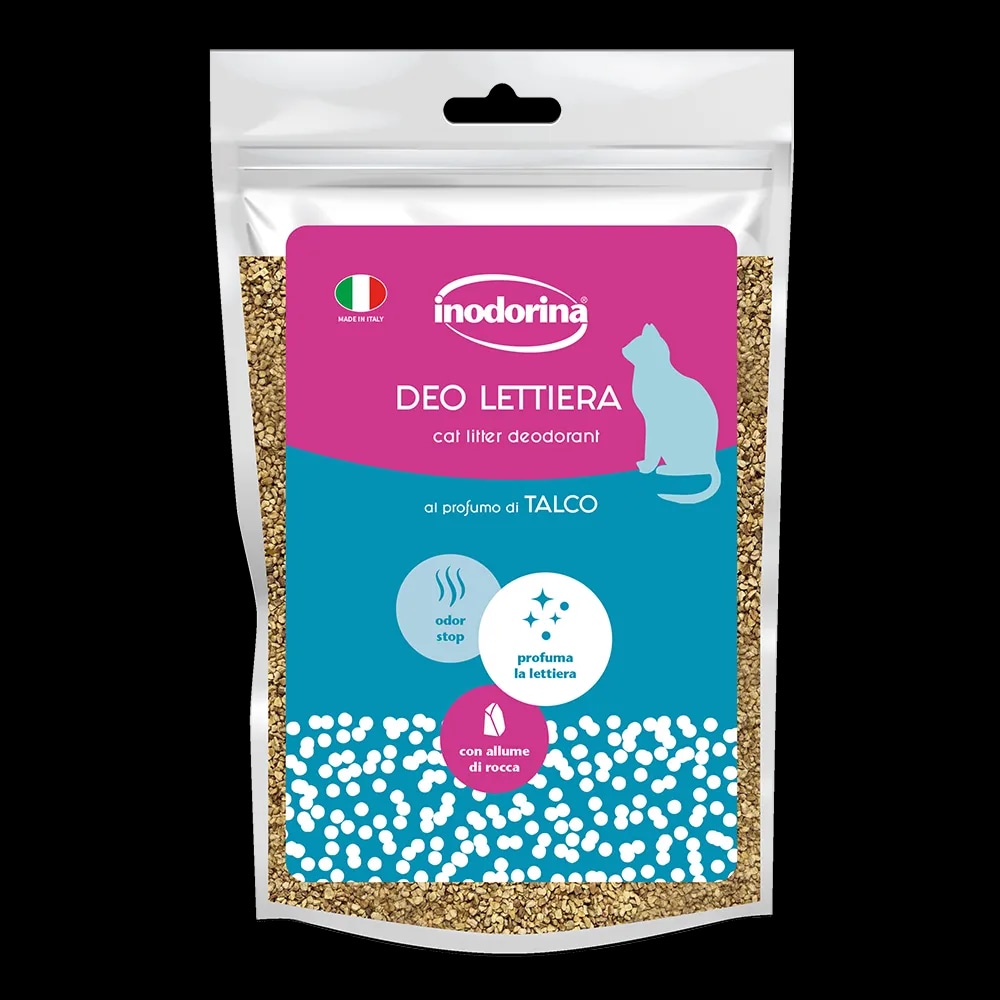 Inodorina Deo Litter Talcum 320 g - Akcija u trgovini Zoo City