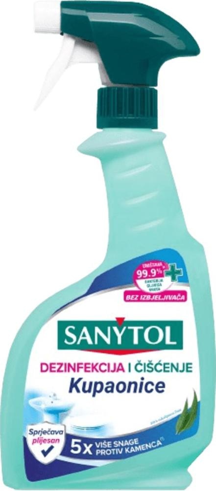 Sanytol Sredstvo za čišćenje i dezinfekciju kupaonice 500 ml - Akcija u trgovini KTC