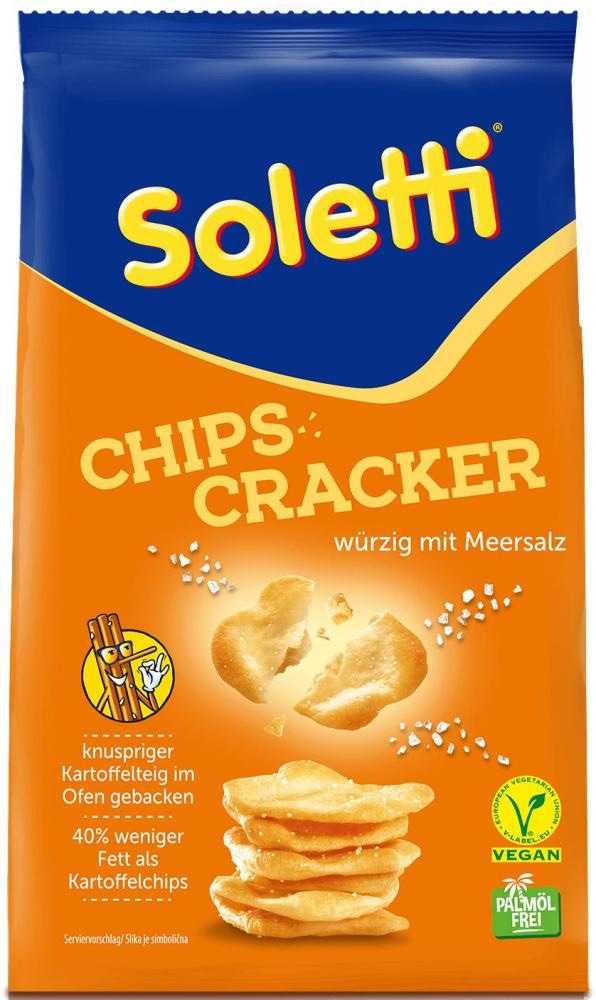 Soletti Chips Cracker Sir 100g - Akcija u trgovini Žabac