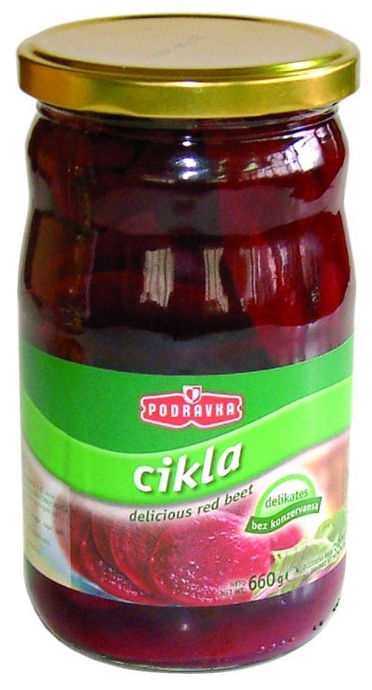 Cikla rezana 660 g Podravka - Akcija u trgovini KTC