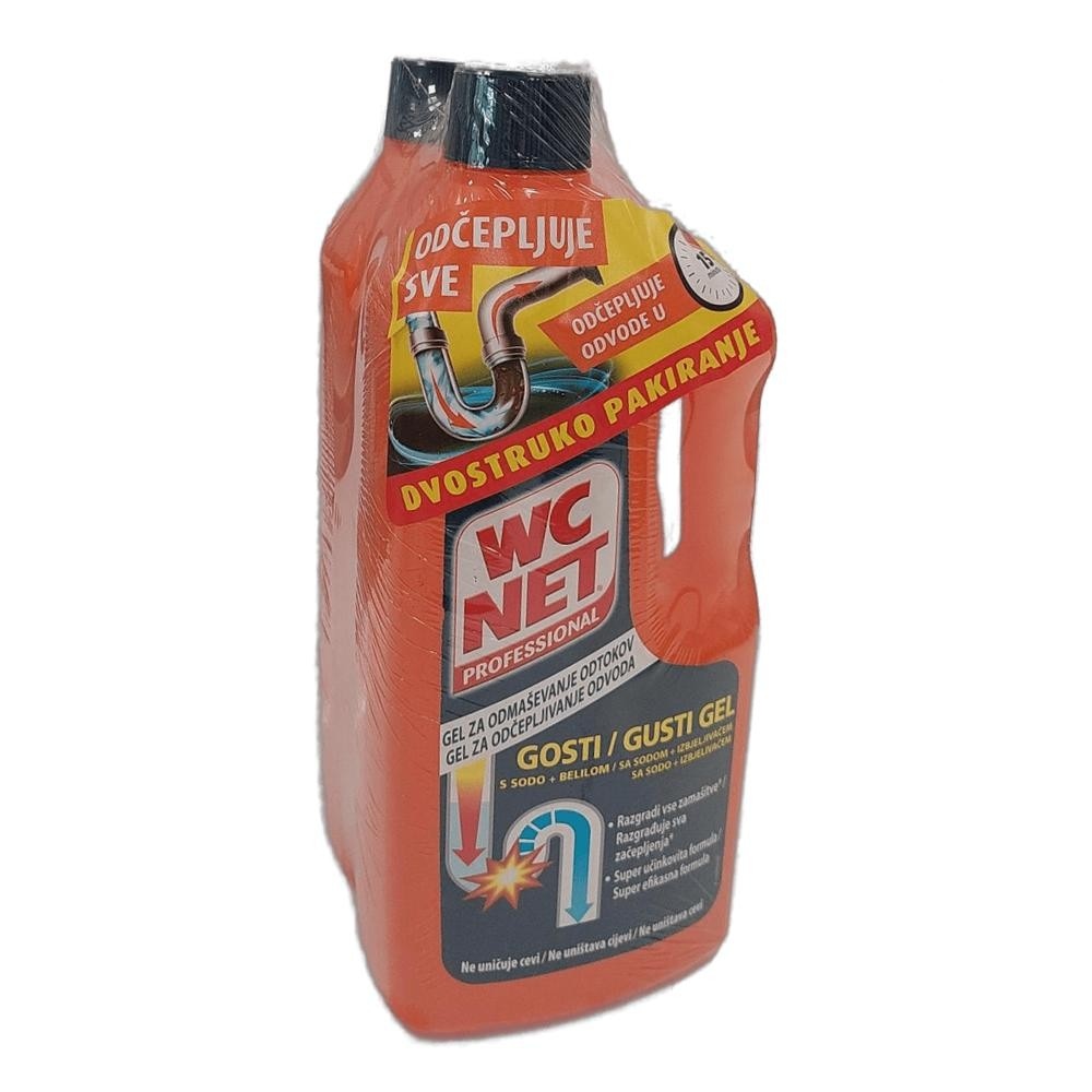 Odčepljivač odvoda turbo WC Net 2x1 l Akcija u trgovini KTC