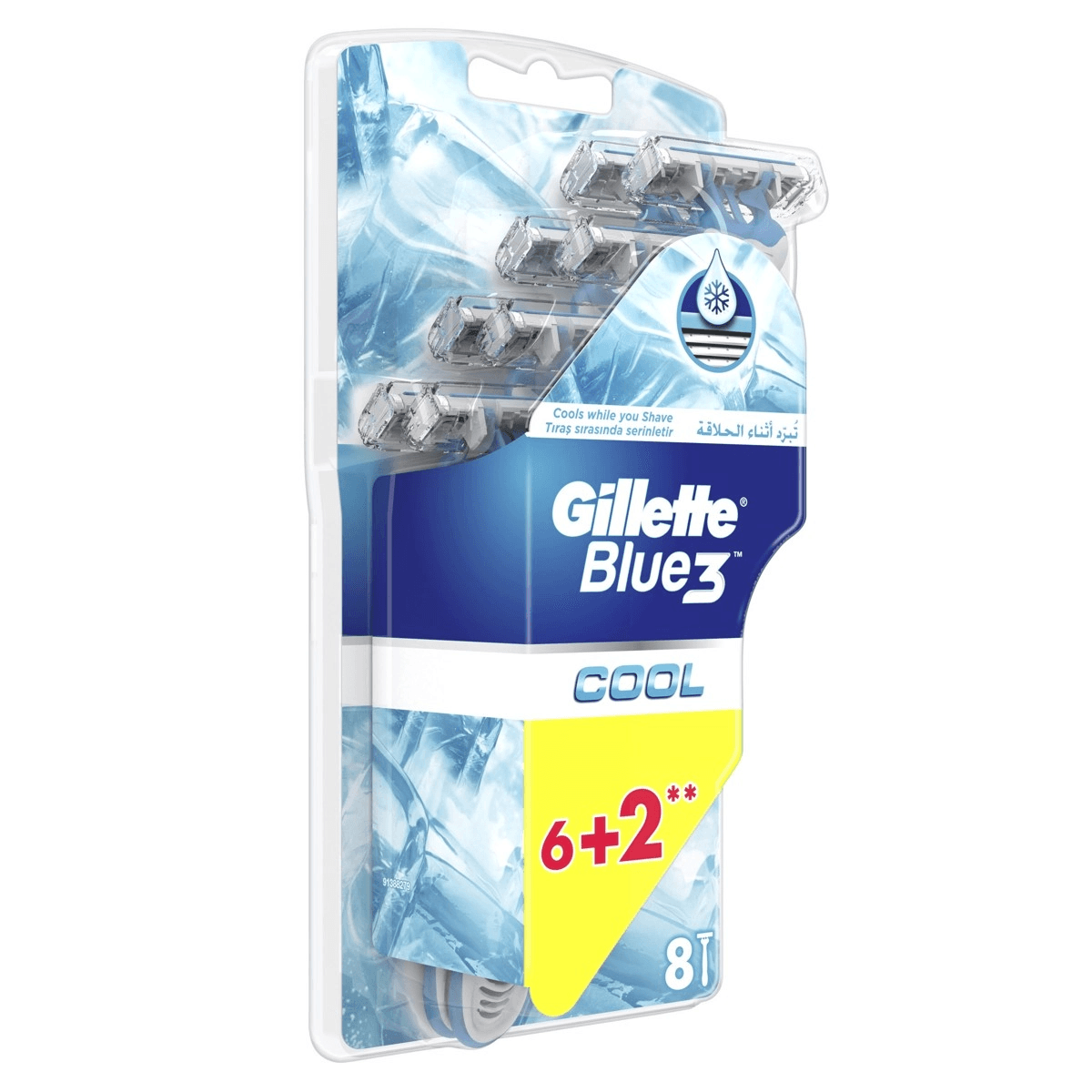 Gillette Blue3 Cool jednokratne britvice 8 kom Akcija u trgovini Bipa