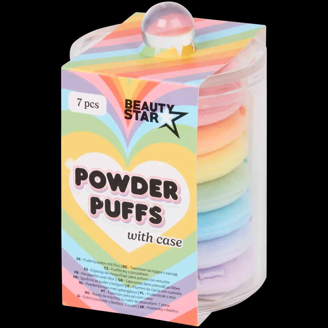 Beauty Star komplet spužvica za puder 8-dijelan - Akcija u trgovini Action