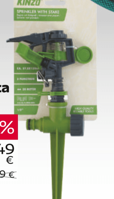 Kinzo Vrtna prskalica 1 kom - Akcija u trgovini Tommy