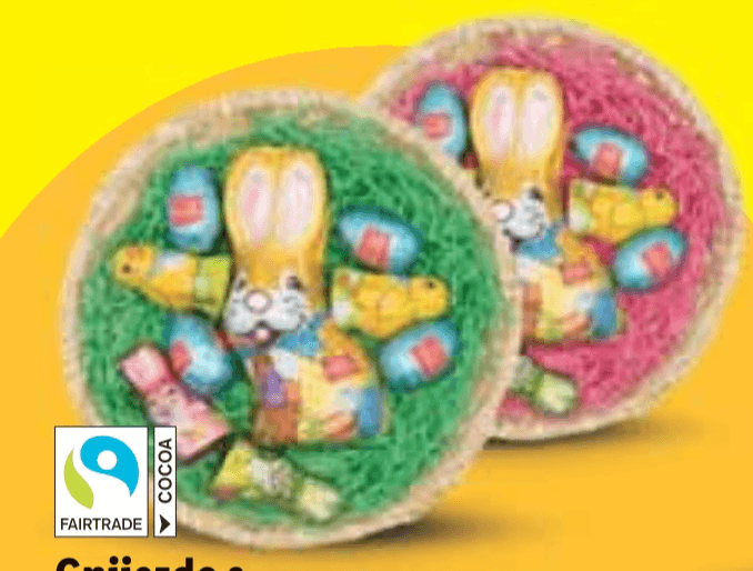 Gnijezdo s figuricama od čokolade 200 g Favorina - Akcija u trgovini Lidl