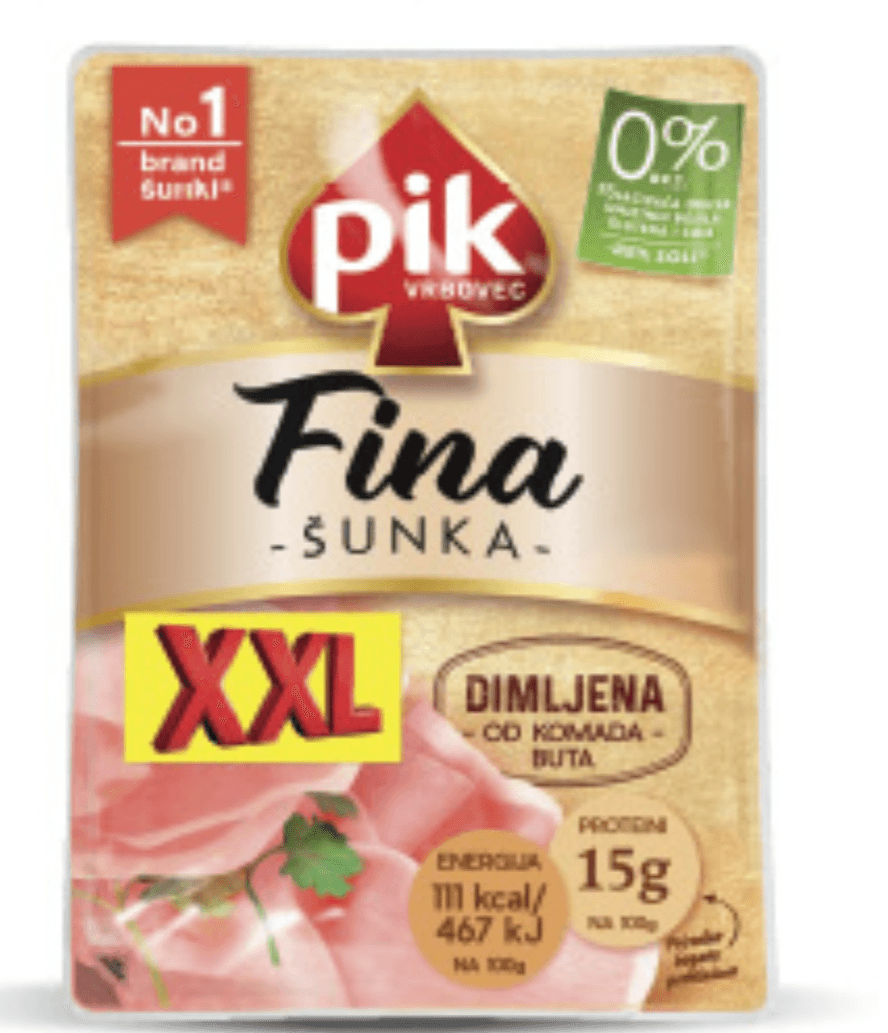 Fina Šunka 300g Pik Vrbovec - Akcija u trgovini Konzum