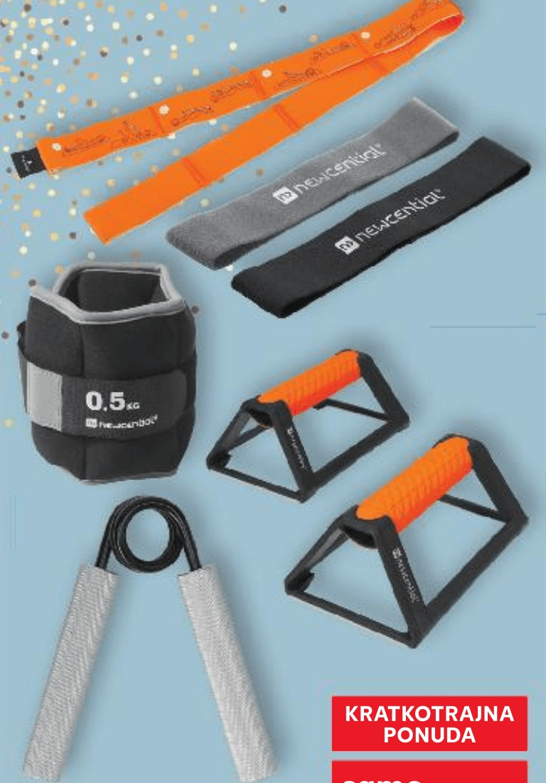 Sprave za vježbanje newcential - Akcija u trgovini Kaufland