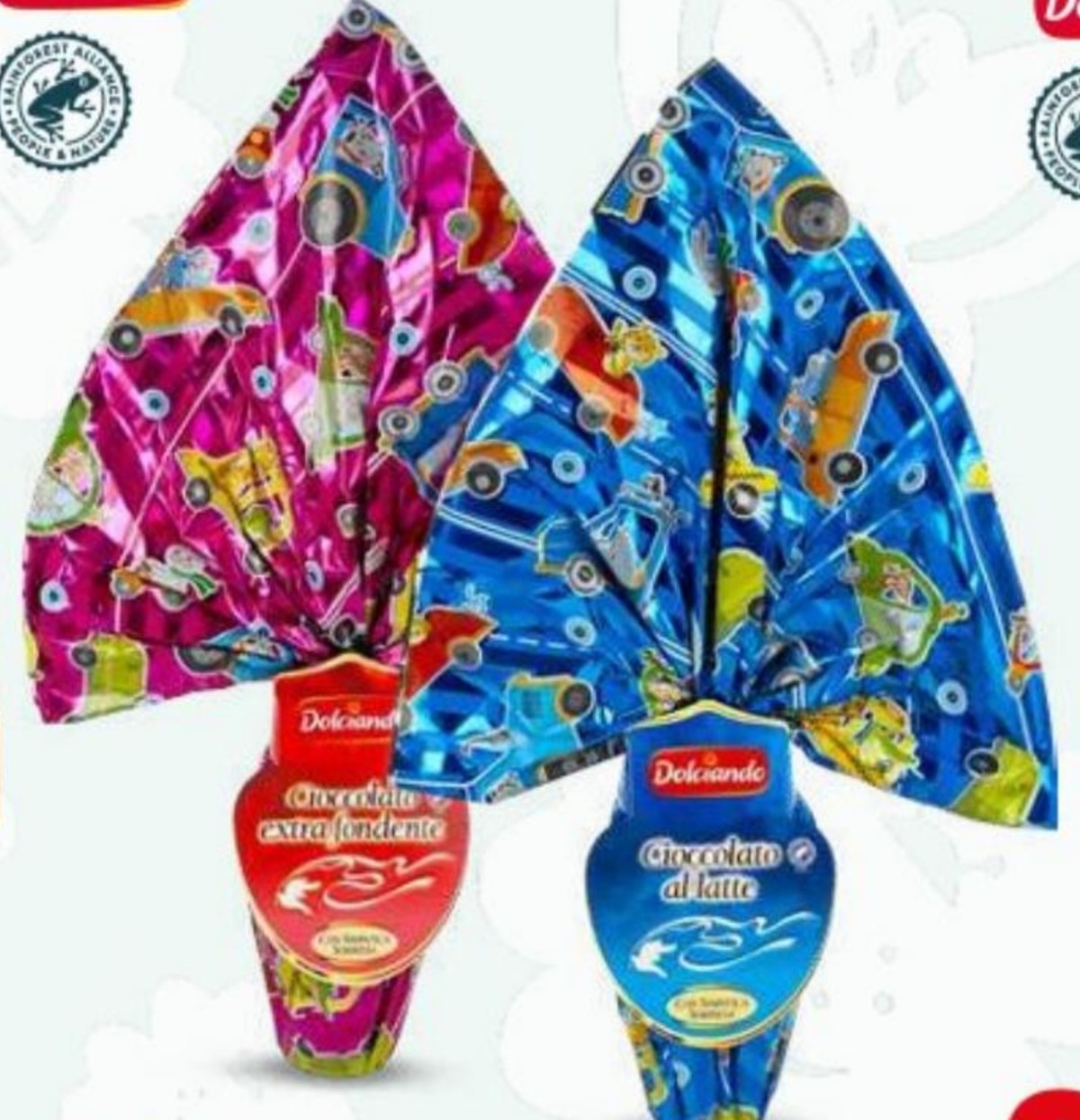 Dolciando Čokoladno jaje 250 g - Akcija u trgovini Eurospin