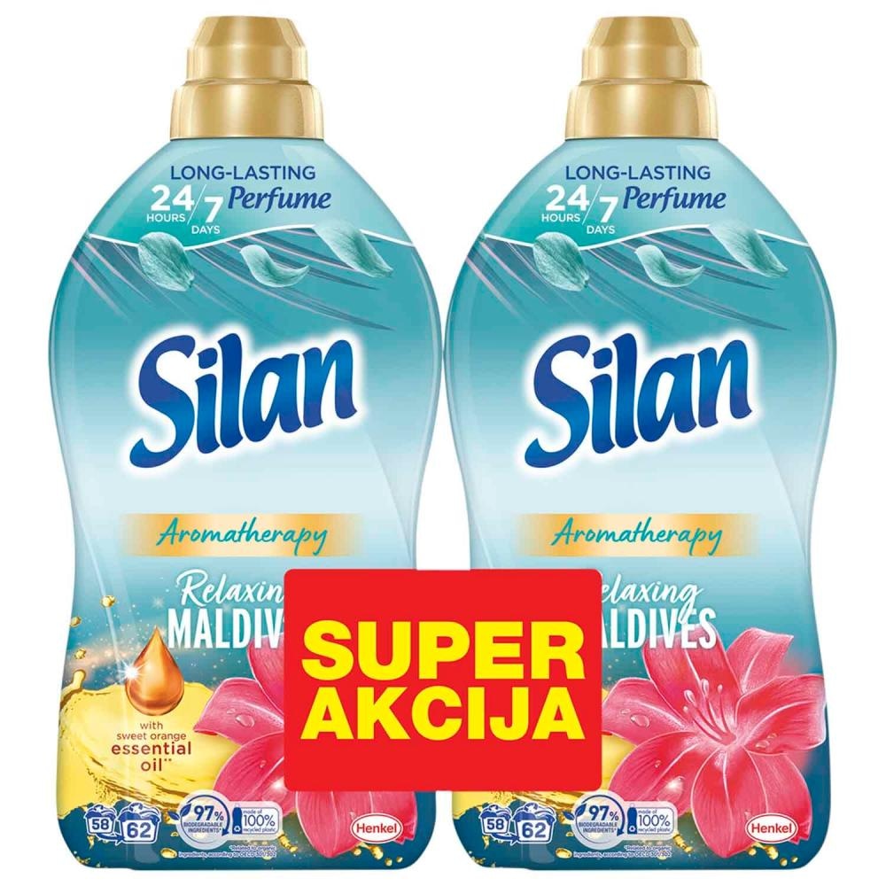 Silan Omekšivač rublja 2x1.364 L - Akcija u trgovini Kaufland