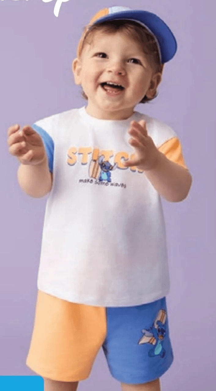 Komplet Stitch 100% pamuk za bebe - Akcija u trgovini Pepco
