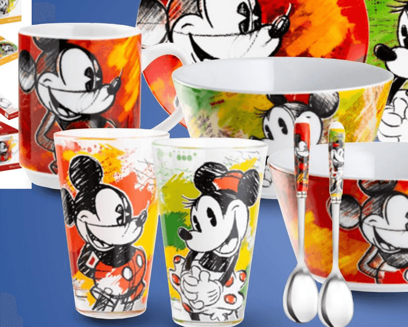 Šalica Mickey ili Minnie Mouse 350 ml Egan Akcija u trgovini Spar