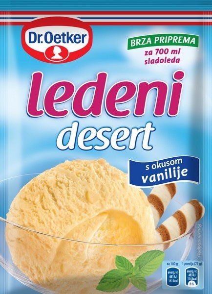 Ledeni desert Dr.Oetker 82 - 96 g Akcija u trgovini KTC
