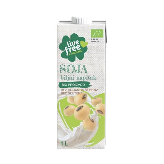 Live Free & Organic Badem biljni napitak 1L - Akcija u trgovini Plodine