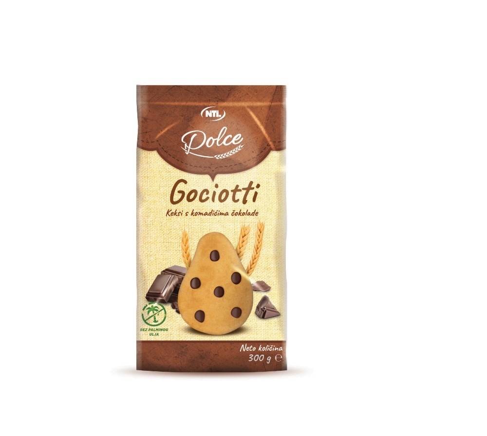 Dolce keks s komadićima čokolade 300g Akcija u trgovini 365 Market