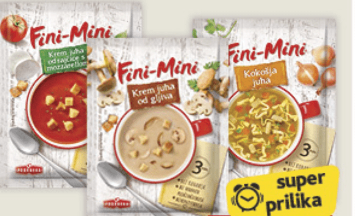 Fini-Mini Juha 18g-23g - Akcija u trgovini Konzum