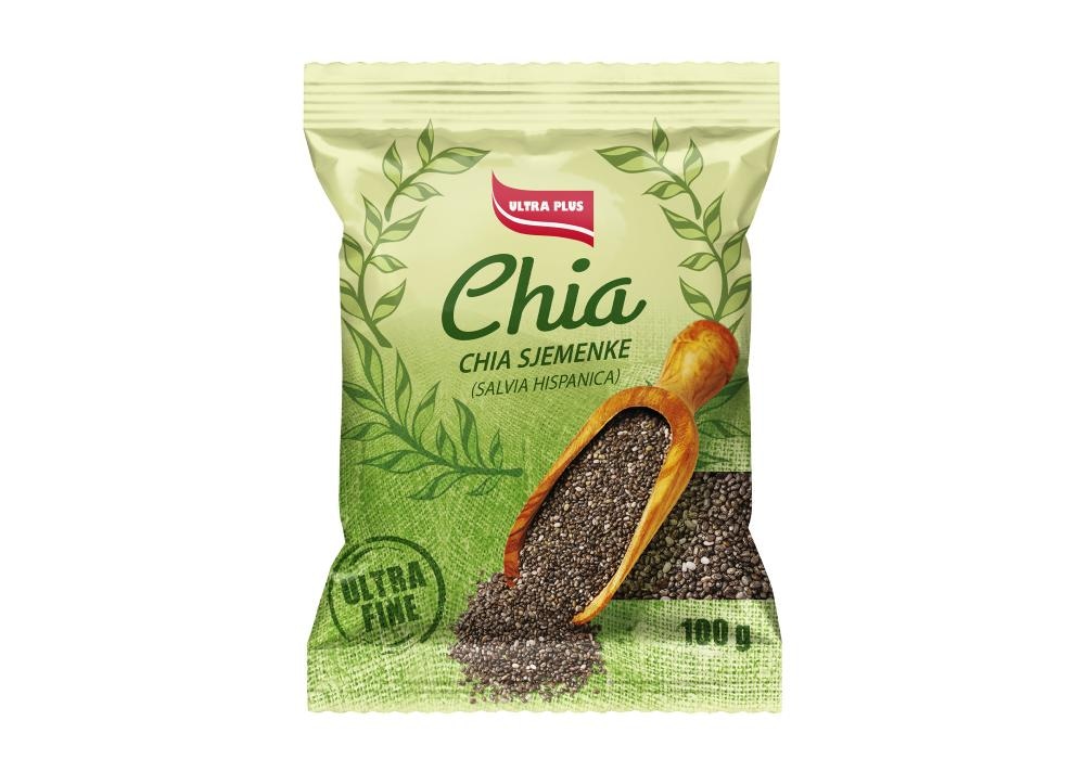 ULTRA PLUS Chia sjemenke 100 g - Akcija u trgovini Ultra