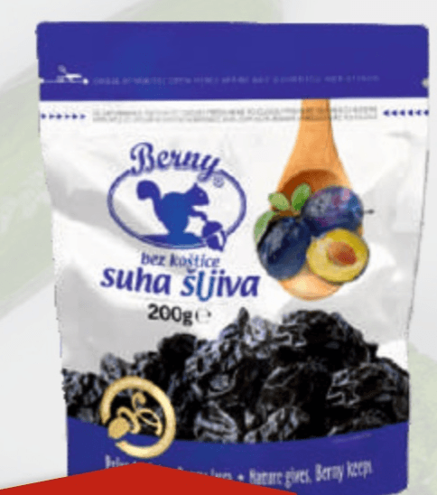 Šljiva bez koštice Berry 200 g - Akcija u trgovini Boso